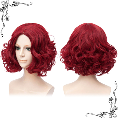 taobao agent Red wig, cosplay
