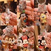 Hope Shanghai Disney Купит милый сериал Mickey Minidi -eke Metal Key Ring Brurto