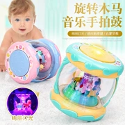 Carousel trống đánh trống sạc với micro điều khiển từ xa bé giáo dục sớm câu đố đồ chơi trẻ em - Đồ chơi nhạc cụ cho trẻ em