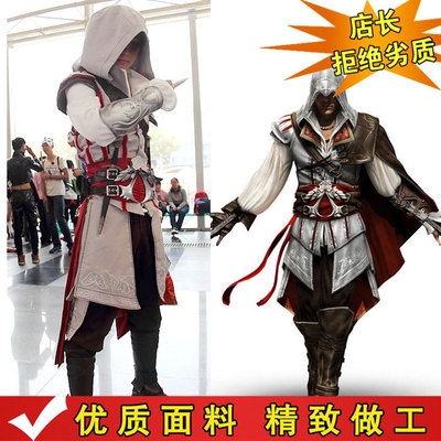taobao agent Game COSPLAY clothing men's clothing assassin's creed 3 COS clothing custom -made Aigo Assassin's clothes full set of stocks