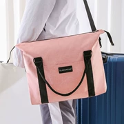 Túi du lịch xách tay nữ di động gấp túi lưu trữ nam túi dung lượng lớn phụ nữ mang thai chờ gói có thể được đặt trường hợp xe đẩy - Túi du lịch