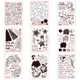 Прозрачные силиконовые марки, фотоальбом, альбом для карточек ручной работы, печать, 15×20см, «сделай сам»