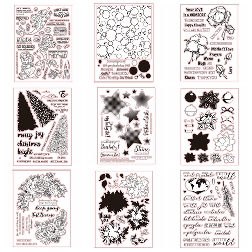 Прозрачные силиконовые марки, фотоальбом, альбом для карточек ручной работы, печать, 15×20см, «сделай сам»