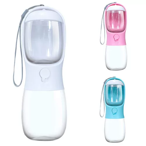 Портативная бутылка для питомца для собаки для собаки для маленькой средней большой дог -леа