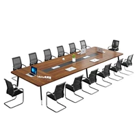 Bàn ghế văn phòng bàn dài đơn giản hiện đại bàn hình chữ nhật và ghế kết hợp bàn tiếp tân - Nội thất văn phòng giá ghế xoay văn phòng