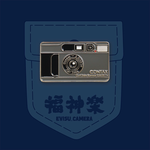[Fu Shen] Kang Tai Shi Contax T2 Brouch Camera Camera