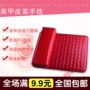 Bộ dụng cụ làm móng tay Gối Mat Cửa hàng làm móng tay thông thường PU Leather Hand Pad Gối Love Heart Gối - Công cụ Nail dũa opi