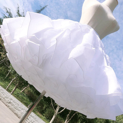 taobao agent Skirt lolita Lolita adjustment daily supporting violence marshmallow clouds supporting puff bone soft gauze skirt