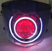 Áp dụng cho mọi người Jie Ge God of War GTR ống kính xe máy sửa đổi đèn pha Xenon đèn 5 mắt thiên thần mắt quỷ - Đèn HID xe máy