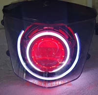 Áp dụng cho mọi người Jie Ge God of War GTR ống kính xe máy sửa đổi đèn pha Xenon đèn 5 mắt thiên thần mắt quỷ - Đèn HID xe máy đèn pha xe máy honda