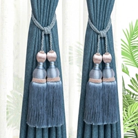 Curtain tie bóng treo bóng rèm tua tai treo rèm dây đeo cà vạt màn Continental dây đeo cà vạt trang trí đôi bóng - Phụ kiện rèm cửa bán khung rèm cửa sổ