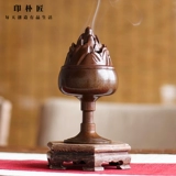 Чистая медная ручная ручная ручная печь медная печь Домохозяйственная сандаловая древесина тонущая ароматное ароматное ароматное ароматное ароматное ароматное