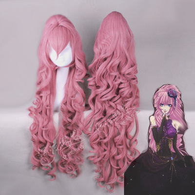 taobao agent Vocaloid, fuchsia wig, cosplay