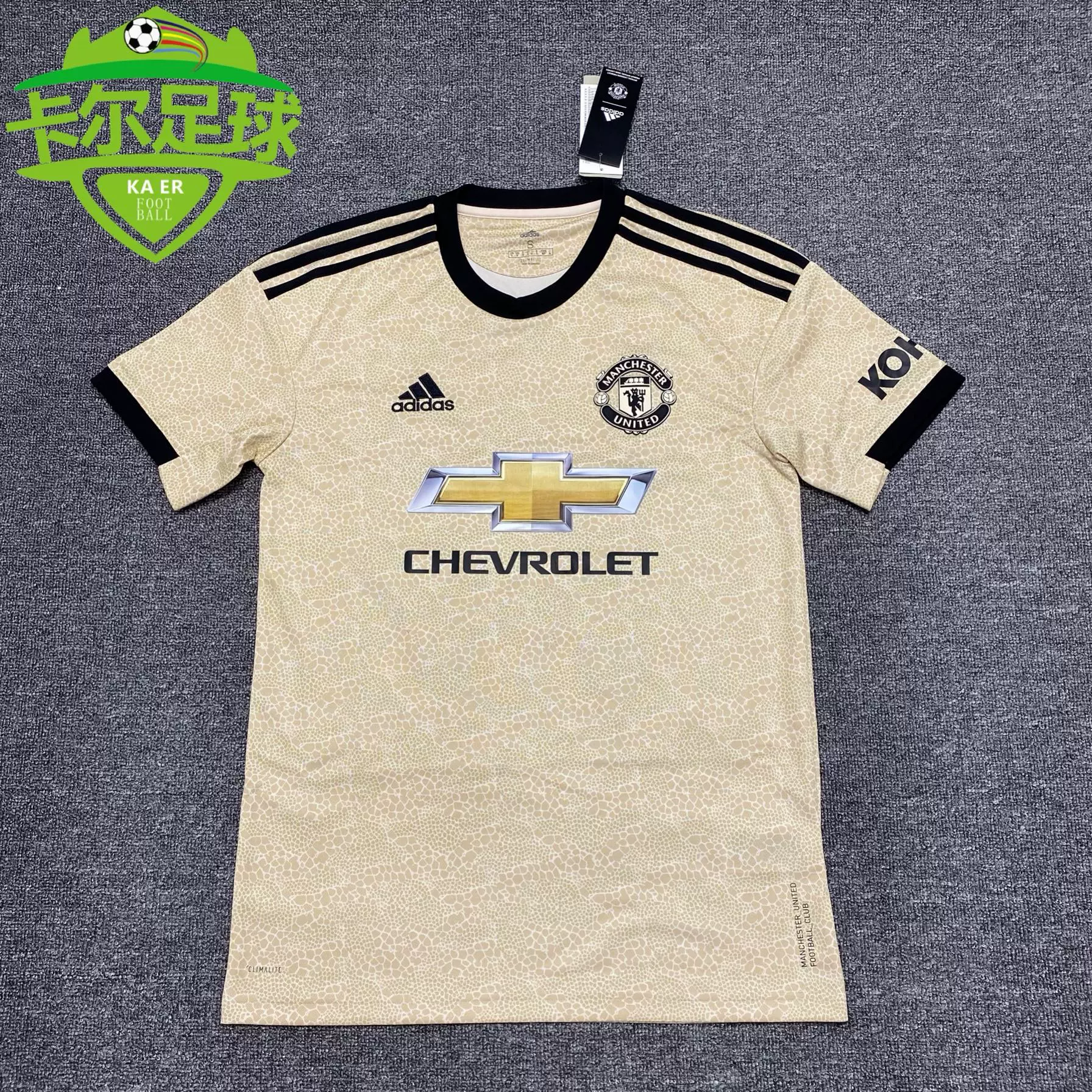 Классический Манчестер Юнайтед 19-20 away Образец фан-версии майки формы ED7388