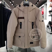 Áo khoác nam Li Ning down 2018 mùa đông mới thể thao thời trang lạnh và chống gió ấm dài áo khoác dài AYMN047 - Thể thao xuống áo khoác