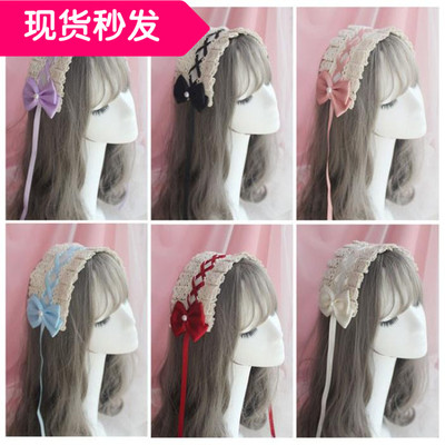 taobao agent Genuine headband, cute universal multicoloured hair accessory, Lolita style