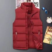 AliExpress vest size lớn cho nam vest vest 2018 hot nam mùa thu và mùa đông ấm áp với áo vest cotton - Áo vest cotton
