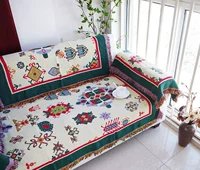Сельский этнический нескользящий диван, скандинавское одеяло, в американском стиле, этнический стиль, увеличенная толщина