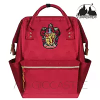 Гарри Поттер, окружающий рюкзак рюкзак New Gryffindor Leatlin School School Backpack, большая сумка