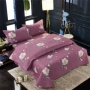 3 bộ chăn bông cộng với giường bông Bao phủ bốn mùa trải giường bông trải giường bốn bông 40s ngựa bông bông châu Âu - Trải giường ga giường