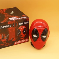 3D Deadpool Marvel Anime Death Mark Cup Deadpack Deadpool Cup Cup 3D Ceramic Water Cup