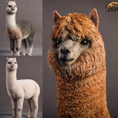 taobao agent Spot jxk.studio jxk011 1/6 Alpaca Mud Animal Model GK Static Swing