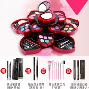 Makeup Palace Palace Makeup Pan Box Bộ đầy đủ các cánh hoa Xoay Plum Blossoms với sự kết hợp phù hợp với kiểu hoa Lotus - Bộ sưu tập trang điểm