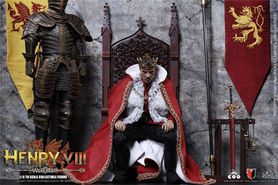 taobao agent Coomodel1/6 No.se045 alloy die casting empire series-Henry VIII version 4 version spot