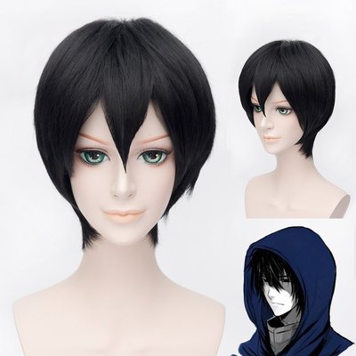 taobao agent Zhang Qiling Zou Yuanlin also Lingye Sword Art Online Kirito Kirito Kirito and people's short hair black cos wigs