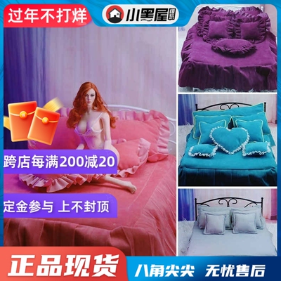 taobao agent Spot 1/6 Iron bed bed contains quilt set model ACG141 is suitable for 12 -inch men and women soldiers