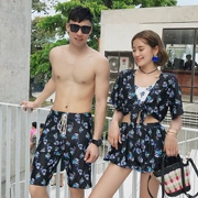 Bộ đồ bơi đôi nữ phù hợp với áo ba lỗ 2019 quần đi biển mới phù hợp với kỳ nghỉ bên bờ biển áo tắm mùa xuân nóng bỏng - Vài đồ bơi