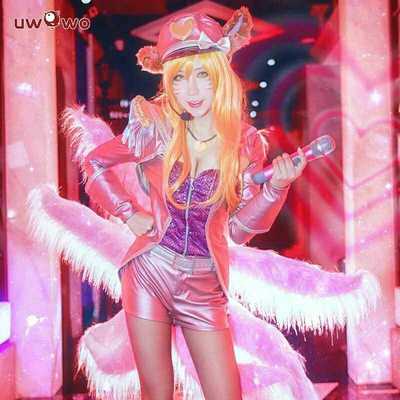 taobao agent FIN -free cos clothing rental League of Legends COSPLAY clothing idol singer Aju coslol commercial performance