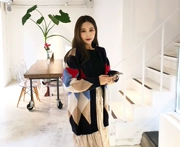 Hàn Quốc mua phụ nữ 2019 xuân mới Cherryville Phiên bản Hàn Quốc của áo len lỏng lẻo áo len - Cardigan