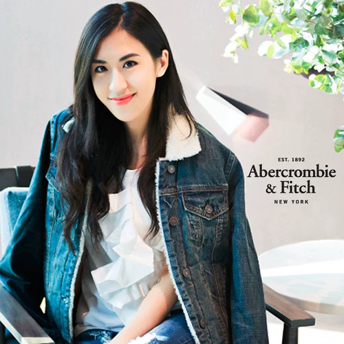 Abercrombie Fitch American AF настоящая новая женщина -шкафте