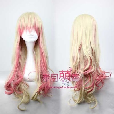 taobao agent Mengxiangjia Super Dimension Fortress/Snow Dew COS Wig Gradient Curly Hair Cos Wig