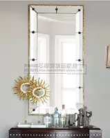 Новое классическое декоративное зеркало Мягкое обстановка зеркало зеркало санитарное зеркало