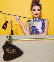 Студия фотосъемка Pops Antique Golden Smoke Bucket с дымом Bag Smoke Rod Watch