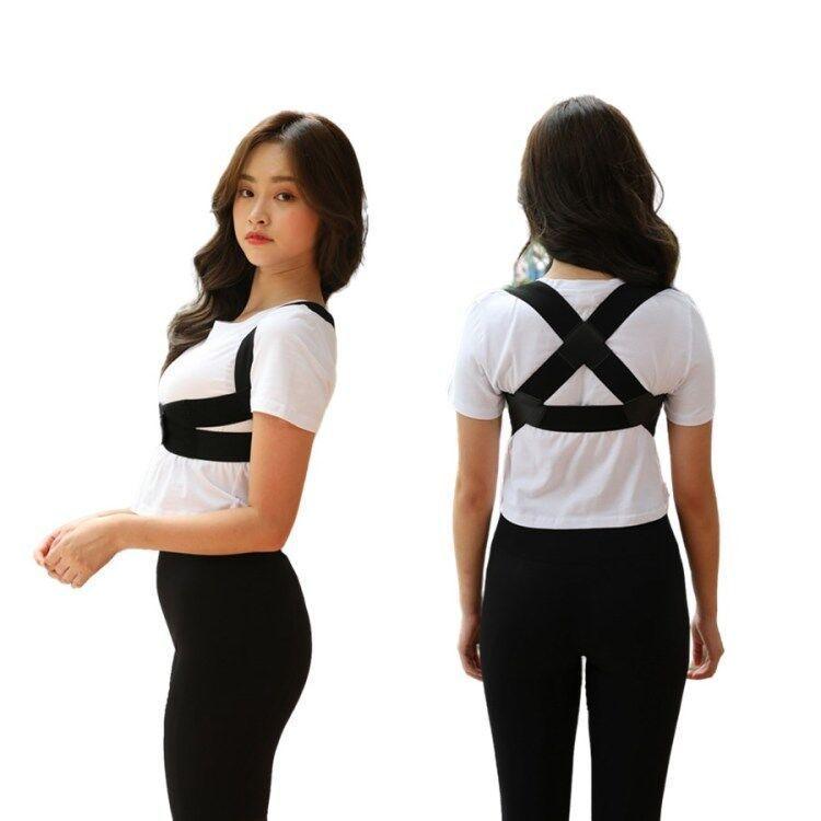 Luxury - Black [3 Weeks Effect] 10 Times Correction。 model All in use Zhang Yuqi Same back humpback Correction band Military training Artifact men and women body Orthotics straight