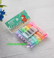 Подлинная канцелярская канцелярия Chenguang Little Fox одинокая единая флуоресцентная ручка.
