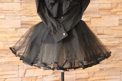 taobao agent Genuine black Japanese mini-skirt, cosplay, Lolita style