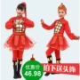 Người mẫu mới Hua Dan trang phục quần áo trẻ em Trang phục Mulan trang phục áo giáp biểu diễn khiêu vũ - Trang phục kinh doanh quần áo trẻ em