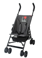 Xe đẩy em bé lớn có thể ngồi ngả trẻ em gấp xe đẩy em bé đơn giản đi du lịch siêu nhẹ ô - Xe đẩy / Đi bộ xe đạp đẩy cho bé
