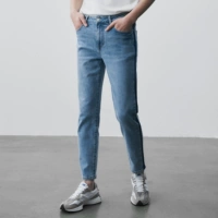 Ретро длинные осенние джинсы, штаны