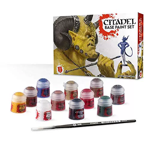 Игровая мастерская Warhammer 40 000 Citadel Base Paint Set Game Workers