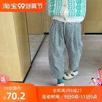 Осенние тонкие детские качественные штаны, в корейском стиле, оверсайз