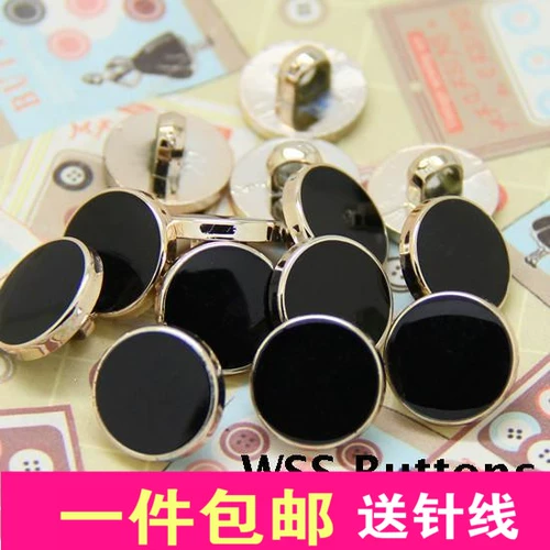 Кнопкая пряжка Специальная монополия черная белая рубашка рубашка с пряжкой для привязки для придира кардиган из пряжки из пряжки детской одежды пряжка детской одежды пряжка