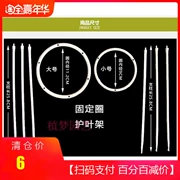 Hỗ trợ bảo vệ vật tư khung hoa lan khung lá làm vườn cung cấp khảm hoa cố định làm vườn hoa lan - Nguồn cung cấp vườn