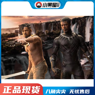 taobao agent Spot Maxnut Studio K.Monger 1/6 Michael B Jordan villain gold leopard statue