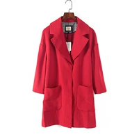 Осенний красный чай улун Да Хун Пао, пиджак классического кроя, куртка для отдыха, длинный рукав