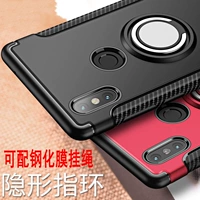 Gạo đỏ Note7 vỏ điện thoại di động pro xe từ tính S2 tích hợp khóa 5 đi kèm với khung vô hình y bao gồm tất cả chống rơi - Phụ kiện điện thoại di động ốp lưng iphone se 2020